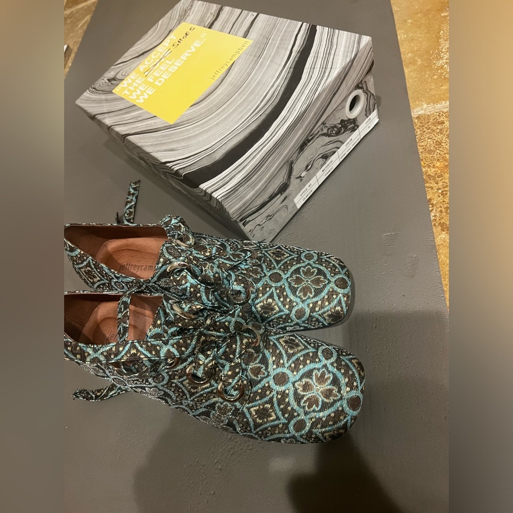 Jeffrey Campbell statement shoes. You will get tons of compliments with these!!